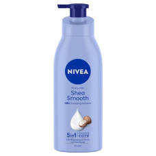 Deals and Offers on - NIVEA Shea Smooth 400ml Body Lotion | 48 H Moisturization | With Deep Moisture Serum & Shea Butter | Non Greasy & Healthy Looking Skin Deals, Discounts & Offers on - NIVEA Shea Smooth 400ml Body Lotion | 48 H Moisturization | With Deep Moisture Serum & Shea Butter | Non Greasy & Healthy Looking Skin