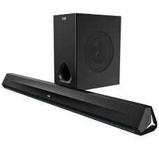 Deals, Discounts & Offers on  - boAt Aavante Bar Orion Soundbar with 160W RMS Signature Sound, 2.1 CH, BT v5.3, Multi-Compatibility Modes, Wired Subwoofer, EQ Controls, Dynamic LEDs & Master Remote Control(Pitch Black)