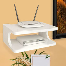 Deals and Offers on Furniture - Furniture Cafe Set top Box Stand | WiFi Router Holder Wooden Wall Shelves | Setup Box Stand Deals, Discounts & Offers on Furniture - Furniture Cafe Set top Box Stand | WiFi Router Holder Wooden Wall Shelves | Setup Box Stand