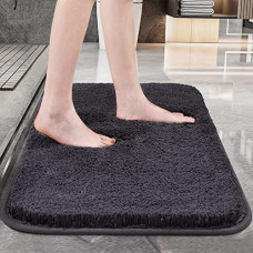 Deals and Offers on - Roseate Premium Super Soft (40x60 cm) Microfiber (Grey) Solid 2000 GSM Bath Mat Super Absorbent Anti-Skid Mats Bathroom/Kitchen/Door Mat/Floor Mat Deals, Discounts & Offers on - Roseate Premium Super Soft (40x60 cm) Microfiber (Grey) Solid 2000 GSM Bath Mat Super Absorbent Anti-Skid Mats Bathroom/Kitchen/Door Mat/Floor Mat