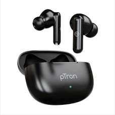 Deals and Offers on Headphones - pTron Bassbuds Air in-Ear TWS Earbuds with 13mm Driver Deals, Discounts & Offers on Headphones - pTron Bassbuds Air in-Ear TWS Earbuds with 13mm Driver