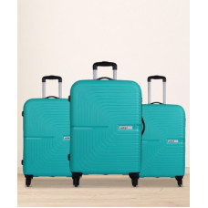 Deals and Offers on - SAFARIHard Body Set of 3 Luggage - ECLIPSE SET 4W - Teal Deals, Discounts & Offers on - SAFARIHard Body Set of 3 Luggage - ECLIPSE SET 4W - Teal
