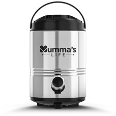 Deals, Discounts & Offers on  - Mumma's LIFE Stainless Steel Water Camper/Water Jug Vacuum Insulated Thermo Flask Jug Water Beverage Dispenser (3 Litre)