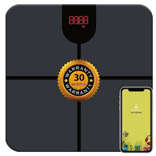 Deals, Discounts & Offers on  - ActiveX (Australia) Ivy+ Smart Digital Bathroom Bluetooth BMI Scale | Free ActiveX App | Batteries Included| Not a Body Fat Scale | Black
