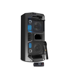 Deals and Offers on - Zebronics Zeb-Space Deck PRO Wireless Bluetooth 40W Boombox Party Portable Speaker Supporting LED Display, RGB Lights, USB, SD Card, AUX, MIC in, FM, TWS & Comes with Wireless MIC + Remote Control. Deals, Discounts & Offers on - Zebronics Zeb-Space Deck PRO Wireless Bluetooth 40W Boombox Party Portable Speaker Supporting LED Display, RGB Lights, USB, SD Card, AUX, MIC in, FM, TWS & Comes with Wireless MIC + Remote Control.