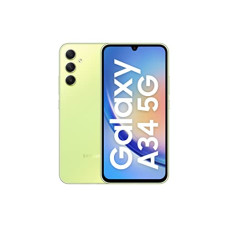 Deals, Discounts & Offers on Electronics - [For SBI Credit Card Emi] Samsung Galaxy A34 5G (Awesome Lime, 8GB, 128GB Storage) | 48 MP No Shake Cam (OIS) | IP67 | Gorilla Glass 5 | Voice Focus | Without Charger