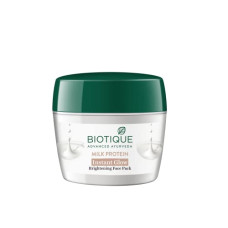 Deals and Offers on - Biotique Milk Protein Instant Glow Brightening Face Pack For All Skin Types, 175gm Deals, Discounts & Offers on - Biotique Milk Protein Instant Glow Brightening Face Pack For All Skin Types, 175gm