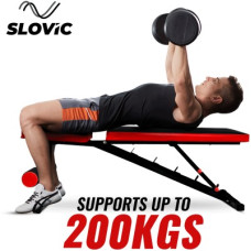 Deals and Offers on - SLOVIC Home Gym | Full Body Workout | Weight Training Bench Multipurpose Fitness Bench Deals, Discounts & Offers on - SLOVIC Home Gym | Full Body Workout | Weight Training Bench Multipurpose Fitness Bench