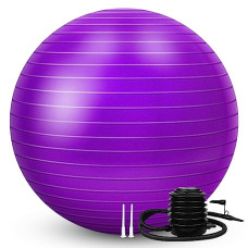 Deals, Discounts & Offers on  - SLOVIC Gym Ball for Exercise | Yoga Ball | Pregnancy Ball for Exercise | Exercise Ball for Workouts | Anti Burst Coating Yoga Ball