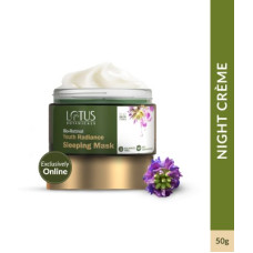 Deals and Offers on - Lotus Botanicals Bio Retinol Youth Radiance Anti-Ageing Sleeping Mask(50 g) Deals, Discounts & Offers on - Lotus Botanicals Bio Retinol Youth Radiance Anti-Ageing Sleeping Mask(50 g)