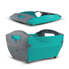 Deals and Offers on - HomeBasics by Home Puff Collapsible Basket, BPA Free Washing Bowl for Fruits, Vegetable, Noodles, Pasta Washing Bowl, Multipurpose Strainer Colander, Kitchen Sieve, DIY Organizer Deals, Discounts & Offers on - HomeBasics by Home Puff Collapsible Basket, BPA Free Washing Bowl for Fruits, Vegetable, Noodles, Pasta Washing Bowl, Multipurpose Strainer Colander, Kitchen Sieve, DIY Organizer