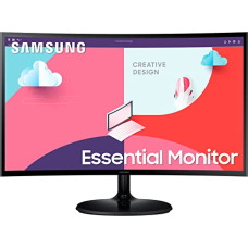 Deals, Discounts & Offers on  - [For SBI Credit Card] Samsung 24-Inch(59.8Cm) Fhd, 75 Hz, 1800R Curved 1,920 X 1,080 LED Monitor, Va Panel, Slim Design, AMD Freesync, Game Mode, Flicker Free, Hdmi, Audio Port (Ls24C360Eawxxl, Black)