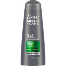 Deals and Offers on - DOVE Men+Care Fresh & Clean 2in1 Shampoo+Conditioner(340 ml) Deals, Discounts & Offers on - DOVE Men+Care Fresh & Clean 2in1 Shampoo+Conditioner(340 ml)