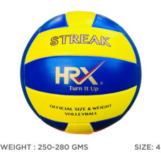 Deals, Discounts & Offers on Auto & Sports - HRX Streak Volleyball - Size: 4(Pack of 1, Blue, Yellow)