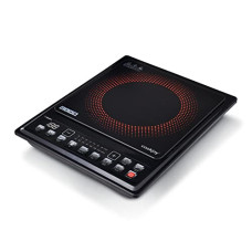 Deals and Offers on - Usha Cookjoy (Cj1350Wpc) 1350 Watt Induction Cooktop (Black), Sealed, 1 Burner Deals, Discounts & Offers on - Usha Cookjoy (Cj1350Wpc) 1350 Watt Induction Cooktop (Black), Sealed, 1 Burner