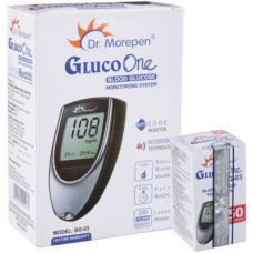 Deals and Offers on Electronics - Dr. Morepen BG03 Glucometer with 50 Strips Glucometer(Black & Grey) Deals, Discounts & Offers on Electronics - Dr. Morepen BG03 Glucometer with 50 Strips Glucometer(Black & Grey)