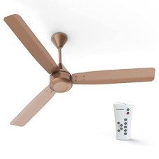 Deals and Offers on - Crompton Energion Cromair 1200mm (48 inch) High Speed 5S 28W Energy Efficient BLDC Ceiling Fan with Remote (Brown), (5 Years Warranty) Deals, Discounts & Offers on - Crompton Energion Cromair 1200mm (48 inch) High Speed 5S 28W Energy Efficient BLDC Ceiling Fan with Remote (Brown), (5 Years Warranty)
