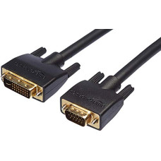 Deals, Discounts & Offers on  - Amazon Basics DV-I to VGA Cable - 6-Foot (Black)