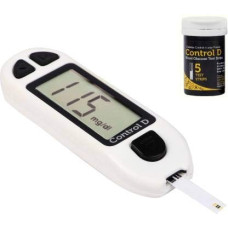 Deals and Offers on - Control D Sugar Testing Monitor with 5 Strips Glucometer (White) Deals, Discounts & Offers on - Control D Sugar Testing Monitor with 5 Strips Glucometer (White)