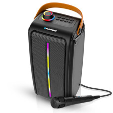 Deals and Offers on Electronics - Blaupunkt Atomik PS30 Pro Wireless Bluetooth 30W Outdoor Party Speaker I Dual Passive RadiatorI 3000mAh Battery I Dynamic RGB Lights I Karaoke with Wired Mic I EQ Button I Flexible Carrying Strap Deals, Discounts & Offers on Electronics - Blaupunkt Atomik PS30 Pro Wireless Bluetooth 30W Outdoor Party Speaker I Dual Passive RadiatorI 3000mAh Battery I Dynamic RGB Lights I Karaoke with Wired Mic I EQ Button I Flexible Carrying Strap