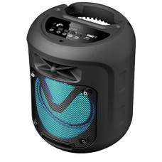 Deals and Offers on Electronics - ZEBRONICS Sound Feast 90 10W Output, Portable Wireless Speaker with Bluetooth v5.0, FM Radio, TWS, 6.3mm Wired Mic Support, USB, mSD, AUX, Mobile Holder and RGB Lights Deals, Discounts & Offers on Electronics - ZEBRONICS Sound Feast 90 10W Output, Portable Wireless Speaker with Bluetooth v5.0, FM Radio, TWS, 6.3mm Wired Mic Support, USB, mSD, AUX, Mobile Holder and RGB Lights