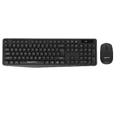 Deals and Offers on - Amazon Basics USB Wireless Keyboard and Mouse Set with Nano Receiver Deals, Discounts & Offers on - Amazon Basics USB Wireless Keyboard and Mouse Set with Nano Receiver