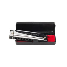 Deals and Offers on - Amazon Basics Key C Alloy Harmonica with Case | 10-Hole 20-Tones Mouth Organ Deals, Discounts & Offers on - Amazon Basics Key C Alloy Harmonica with Case | 10-Hole 20-Tones Mouth Organ