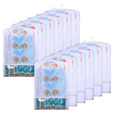 Deals and Offers on - Kuber Industries Hanging Saree Cover | Non-Woven Brush Painting Pattern Saree Cover | Saree Covers Deals, Discounts & Offers on - Kuber Industries Hanging Saree Cover | Non-Woven Brush Painting Pattern Saree Cover | Saree Covers