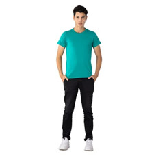 Deals, Discounts & Offers on Men - [Size S] Chromozome Men Cotton Rich T-Shirt (Pack of 1)