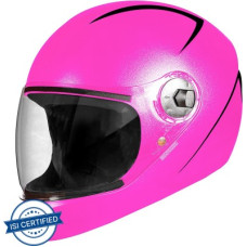 Deals, Discounts & Offers on  - Steelbird SBH-21 Wiz Reflective Full Face Helmet in Pink Motorbike Helmet(Pink)