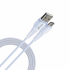 Deals, Discounts & Offers on  - pTron USB-A to Type-C 2.4A Fast Charging Cable compatible with Android Phones/Tablets, 480mbps Data Transfer Speed, Made in India, Solero T241 Tangle-free Type-C USB Cable (Round, 1M, White)