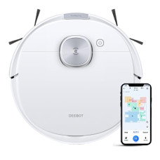 Deals, Discounts & Offers on  - [For SBI Credit Card] ECOVACS Deebot N10 2-In-1 Robot Vacuum Cleaner,Latest 2023 Launch,4300 Pa Powerful Suction,5200 Mah Battery,Covers 4000+ Sq. Ft. In One Charge,Advanced Dtof Technology True Mapping 2.0,White,Robotic