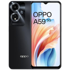 Deals, Discounts & Offers on Electronics - [For SBI Credit Card] OPPO A59 5G (Starry Black, 4GB RAM, 128GB Storage) | 5000 mAh Battery with 33W SUPERVOOC Charger | 6.56