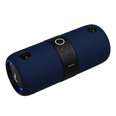 Deals, Discounts & Offers on  - boAt Stone 1200 14 W Bluetooth Speaker with 9 Hours Playback, Bluetooth v5.0, IPX7 Water Resistance, Type C Charging, TWS Feature, Shoulder Strap and RGB LEDs(Blue)
