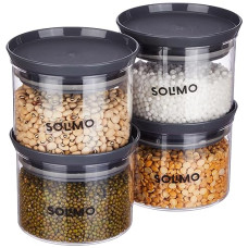 Deals, Discounts & Offers on  - Amazon Brand - Solimo Plastic Storage Jar and Container Set I Air Tight & BPA Free Containers