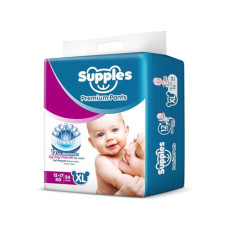 Deals and Offers on Baby Care - Supples Premium Diapers, X-Large (XL), 54 Count, 12-17 Kg, 12 hrs Absorption Baby Diaper Pants Deals, Discounts & Offers on Baby Care - Supples Premium Diapers, X-Large (XL), 54 Count, 12-17 Kg, 12 hrs Absorption Baby Diaper Pants