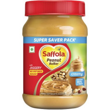 Deals, Discounts & Offers on Food and Health - Saffola Peanut Butter, Creamy, High Protein , Only Jaggery, No Refined Sugar 850 g