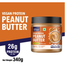 Deals and Offers on Food and Health - Saffola Fittify Vegan Protein Peanut Butter Super Creamy 340 g Deals, Discounts & Offers on Food and Health - Saffola Fittify Vegan Protein Peanut Butter Super Creamy 340 g