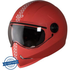 Deals and Offers on - Steelbird Adonis Zap Dashing Motorbike Helmet(Red Silver) Deals, Discounts & Offers on - Steelbird Adonis Zap Dashing Motorbike Helmet(Red Silver)