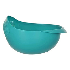 Deals, Discounts & Offers on  - Clazkit Food Strainer Colander, Fruit Basket, Pasta Strainer, Vegetable Strainer, Kitchen Sieve, Washing Bowl, Unbreakable, (Color May Vary)
