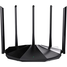 Deals and Offers on - Tenda RX2 Pro WiFi 6 AX1500 1501Mbps Smart WiFi Router, Dual Band Gigabit Wireless Internet WiFi 6 Router, 5 * 6dBi High-Gain Antennas, 3 Gigabit LAN Ports, WPA3+OFDMA+MU-MIMO (Black) Deals, Discounts & Offers on - Tenda RX2 Pro WiFi 6 AX1500 1501Mbps Smart WiFi Router, Dual Band Gigabit Wireless Internet WiFi 6 Router, 5 * 6dBi High-Gain Antennas, 3 Gigabit LAN Ports, WPA3+OFDMA+MU-MIMO (Black)