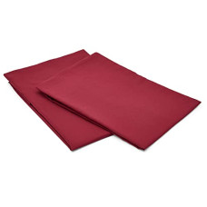 Deals and Offers on - amazon basics Polyester Microfiber 50 TC Pillow cover - (76cm X 50cm) Large, Burgundy, 2 Pieces, 50 TC Deals, Discounts & Offers on - amazon basics Polyester Microfiber 50 TC Pillow cover - (76cm X 50cm) Large, Burgundy, 2 Pieces, 50 TC