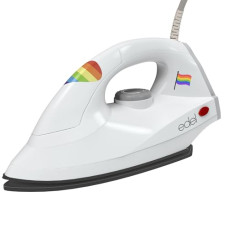 Deals, Discounts & Offers on Irons - Edel by Lifelong Pride 1000 Watts Dry Iron with Advance Sole Plate, Aerodynamic Design, Easy Grip Temperature Knob & 1 Year Manufacturer's Warranty |White| EDDI1
