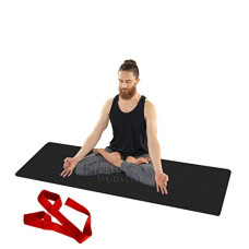 Deals, Discounts & Offers on  - Fitness Mantra Yoga Mat for Gym Workout and Yoga Exercise with 6MM Thickness, Anti-Slip Yoga Mat
