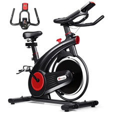 Deals and Offers on - PowerMax Fitness Steel B-S2 Exercise Spin Bike with 14 Kg Flywheel, Adjustable Resistance, LCD Monitor and Heart Rate Sensor Deals, Discounts & Offers on - PowerMax Fitness Steel B-S2 Exercise Spin Bike with 14 Kg Flywheel, Adjustable Resistance, LCD Monitor and Heart Rate Sensor