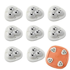 Deals, Discounts & Offers on Furniture - JICOOT Appliance Wheels For Kitchen Appliances, 4 Pack Appliance Slider for Kitchen Countertop, Self Adhesive Mini Caster Wheels, 360 Degree Swivel Wheels