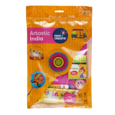 Deals and Offers on - Pidilite Fevicreate Artastic India DIY Art & Craft Kit Includes Project Book with 12 Activities, Rangeela Tempera Colours, Fevicol MR & More| Best Gift Deals, Discounts & Offers on - Pidilite Fevicreate Artastic India DIY Art & Craft Kit Includes Project Book with 12 Activities, Rangeela Tempera Colours, Fevicol MR & More| Best Gift