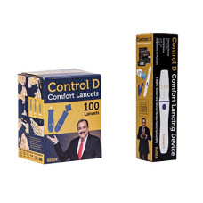 Deals and Offers on - Control D Lancing Device & 100 Round Lancets, White Deals, Discounts & Offers on - Control D Lancing Device & 100 Round Lancets, White