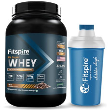 Deals and Offers on - Fitspire Super Fit Whey Protein - 1 kg/2.2 lb | 35 gm Protein | 7.76g gm BCAA | 5.91gm L-Glutamine acid | Zero Added sugar | Powder Supplement | Goumet coffee - 10- Serving With Shaker Deals, Discounts & Offers on - Fitspire Super Fit Whey Protein - 1 kg/2.2 lb | 35 gm Protein | 7.76g gm BCAA | 5.91gm L-Glutamine acid | Zero Added sugar | Powder Supplement | Goumet coffee - 10- Serving With Shaker
