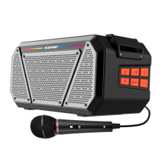 Deals, Discounts & Offers on Electronics - Blaupunkt ATOMIK BB25-10U Pack of 10 Wireless Bluetooth Party Speaker 35W I 3000Mah Battery I Karaoke with Mic I TurboVolt Charging I Outdoor Speaker